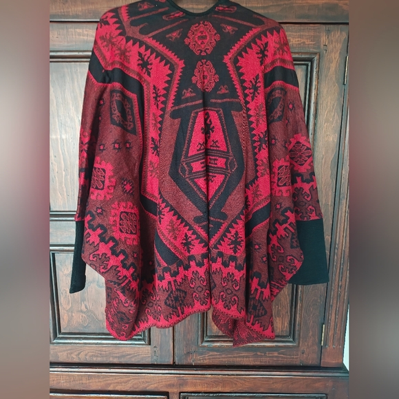 Alpaca Blend Peru Free Size Cardigan - Picture 2 of 5